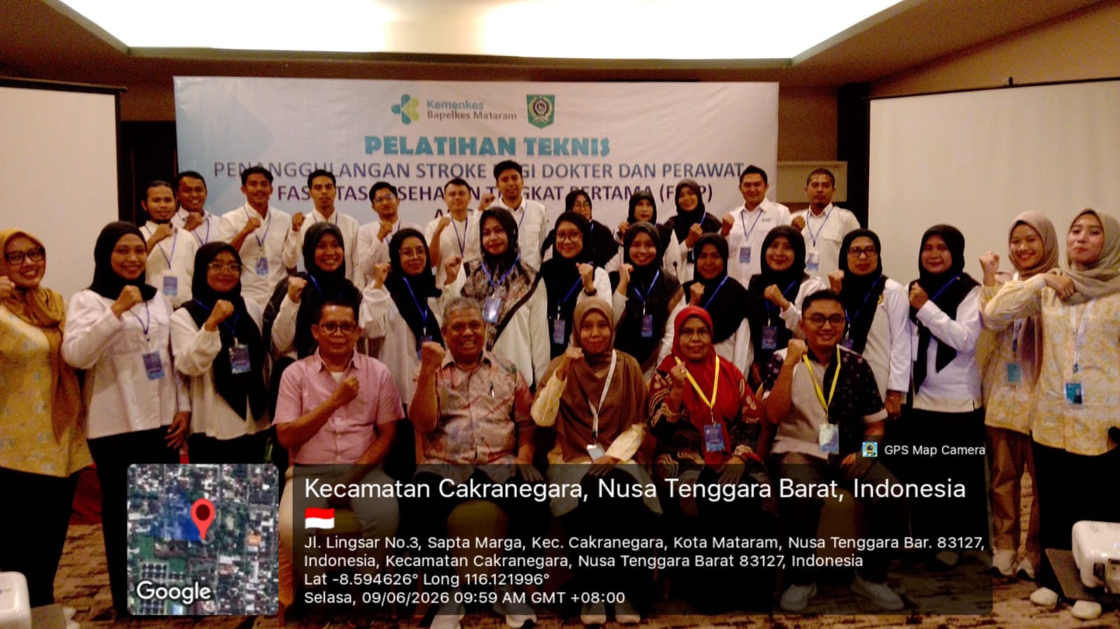 Tingkatkan Kapasitas Lini Pertama, Bapelkes Mataram Kemenkes RI dan Dinkes Bima Gelar Pelatihan Penanggulangan Stroke Angkatan 1